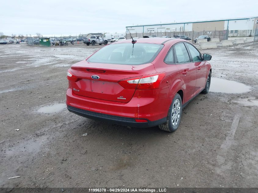 2012 Ford Focus Se VIN: 1FAHP3F22CL438956 Lot: 11996378