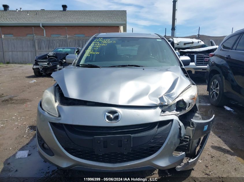 2012 Mazda 5 VIN: JM1CW2DL9C0119620 Lot: 11996399