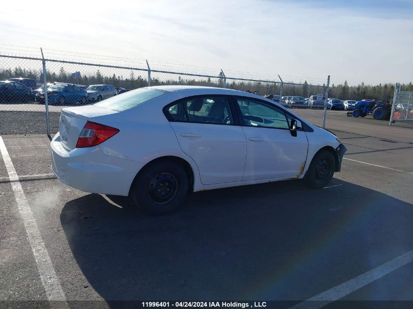 2012 Honda Civic Sdn VIN: 2HGFB2F49CH059401 Lot: 11996401