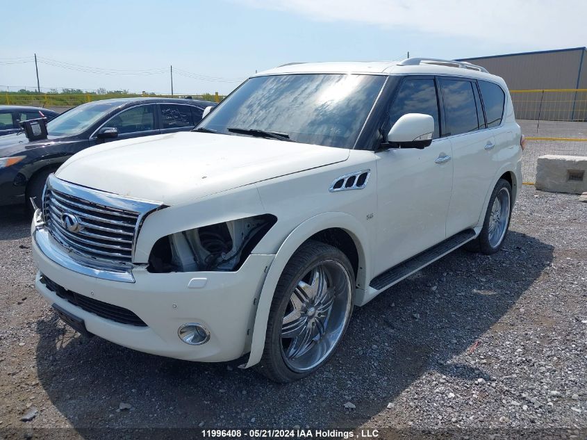 2014 Infiniti Qx80 VIN: JN8AZ2NE0E9067991 Lot: 11996408