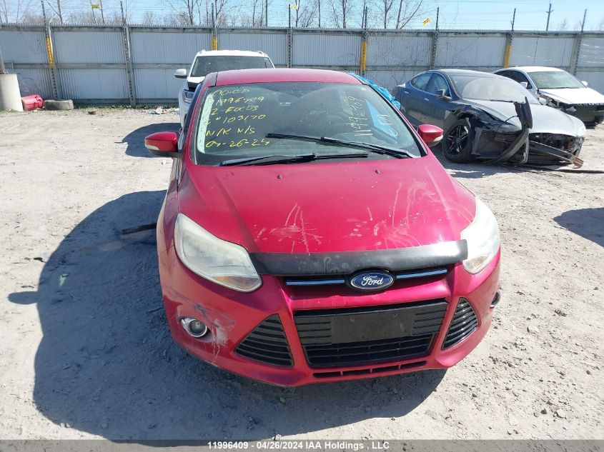 2012 Ford Focus Sel VIN: 1FAHP3M26CL103170 Lot: 11996409