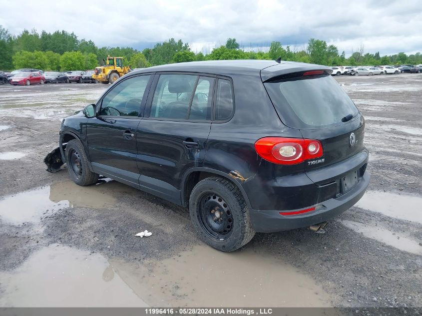 2009 Volkswagen Tiguan VIN: WVGAV75N79W523993 Lot: 11996416