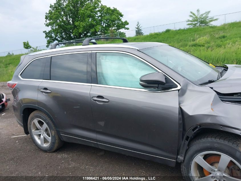 2015 Toyota Highlander Limited/Ltd Platinum VIN: 5TDDKRFH8FS173672 Lot: 11996421