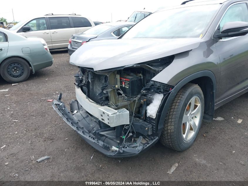 2015 Toyota Highlander Limited/Ltd Platinum VIN: 5TDDKRFH8FS173672 Lot: 11996421