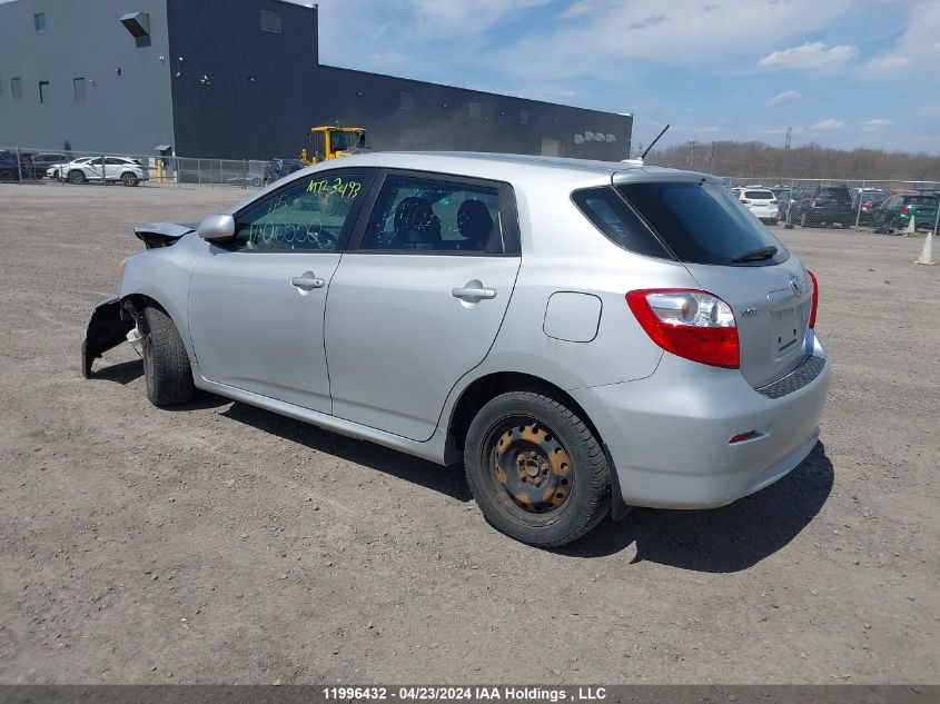 2009 Toyota Corolla Matrix S VIN: 2T1KE40E69C010550 Lot: 11996432