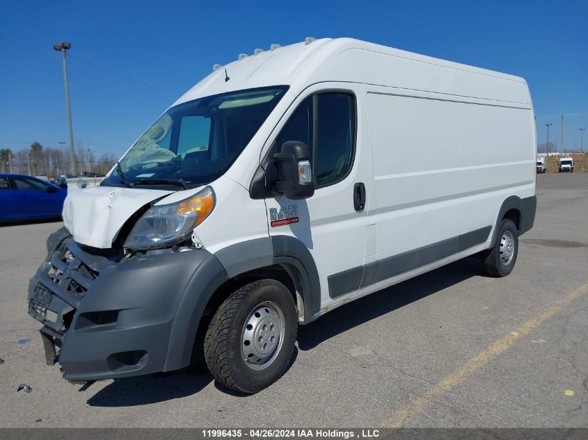 2017 Ram Promaster 2500 2500 High VIN: 3C6TRVDGXHE540330 Lot: 11996435