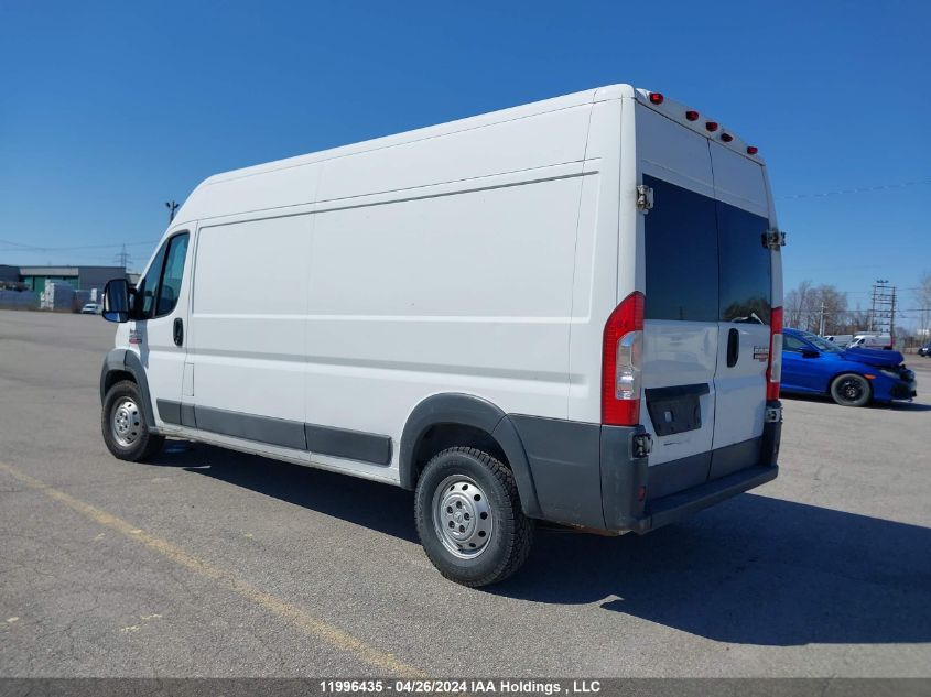 2017 Ram Promaster 2500 2500 High VIN: 3C6TRVDGXHE540330 Lot: 11996435