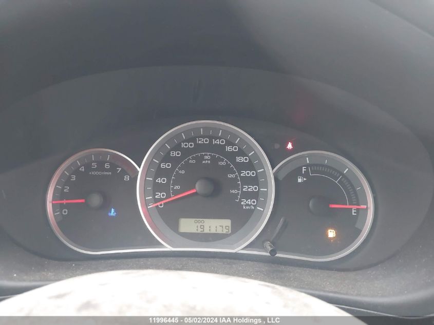 2009 Subaru Impreza VIN: JF1GH62669G812652 Lot: 11996445