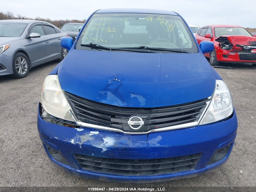 2012 Nissan Versa 1.8 S VIN: 3N1BC1CP6CL367283 Lot: 11996447