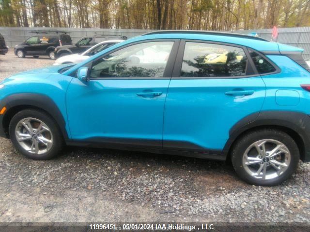 2022 Hyundai Kona Preferred Awd With Sun And Leather Package VIN: KM8K6CAB3NU764011 Lot: 11996451