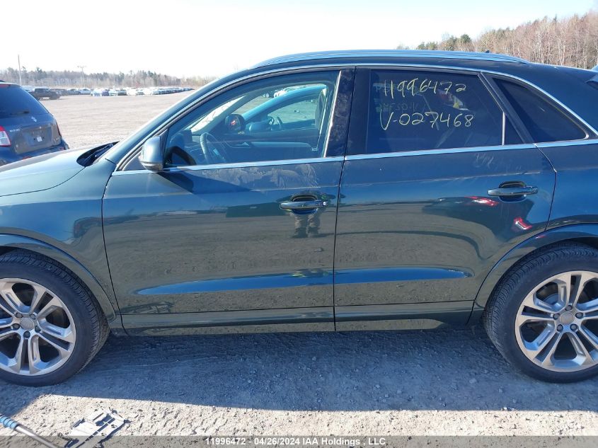 2018 Audi Q3 VIN: WA1JCCFS0JR027468 Lot: 11996472