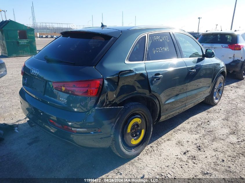 2018 Audi Q3 VIN: WA1JCCFS0JR027468 Lot: 11996472