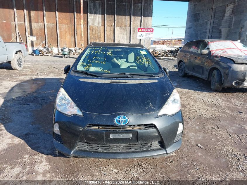 2014 Toyota Prius C VIN: JTDKDTB33E1562546 Lot: 11996476