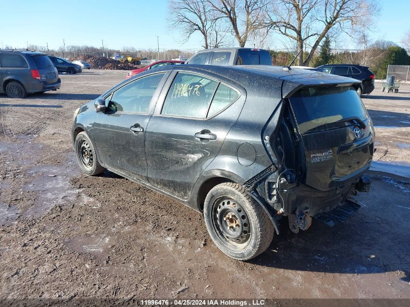 2014 Toyota Prius C VIN: JTDKDTB33E1562546 Lot: 11996476