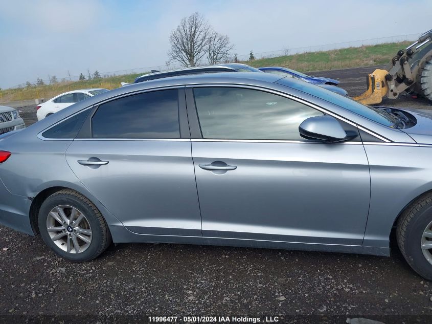 2017 Hyundai Sonata Gl VIN: 5NPE24AF2HH457725 Lot: 11996477