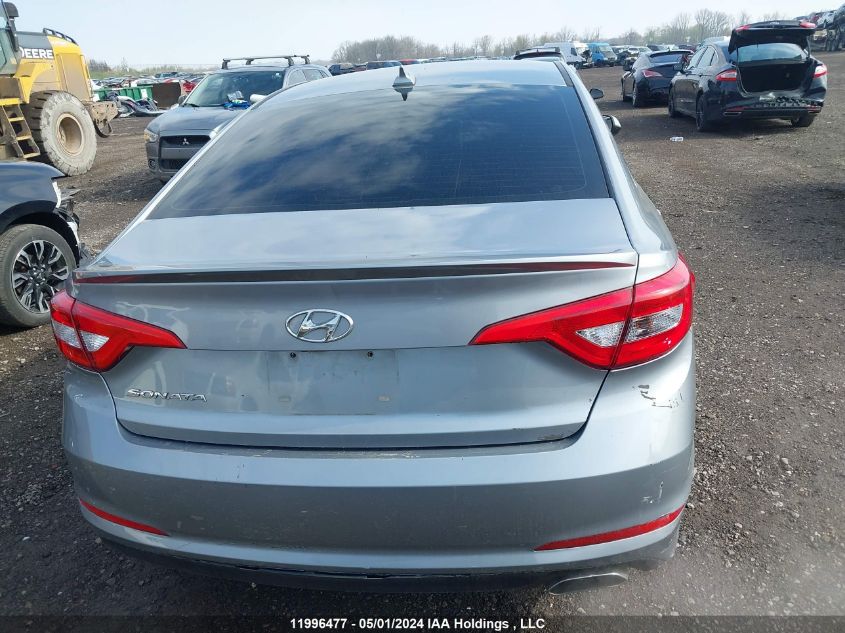 2017 Hyundai Sonata Gl VIN: 5NPE24AF2HH457725 Lot: 11996477