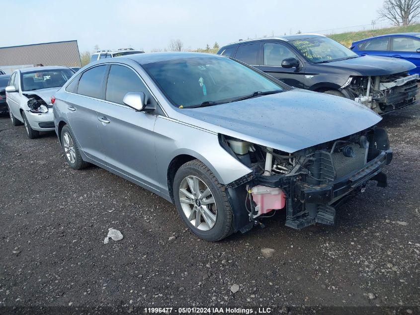 2017 Hyundai Sonata Gl VIN: 5NPE24AF2HH457725 Lot: 11996477