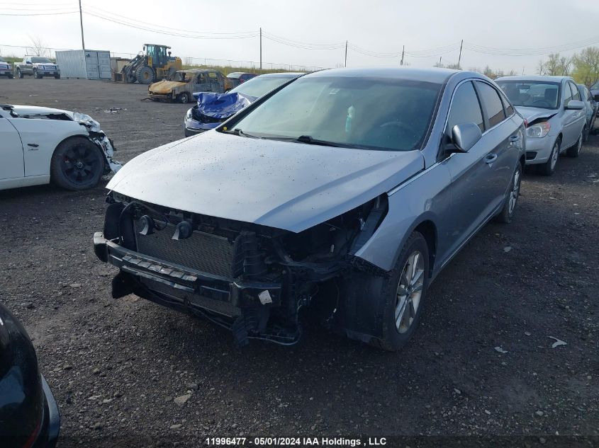 2017 Hyundai Sonata Gl VIN: 5NPE24AF2HH457725 Lot: 11996477