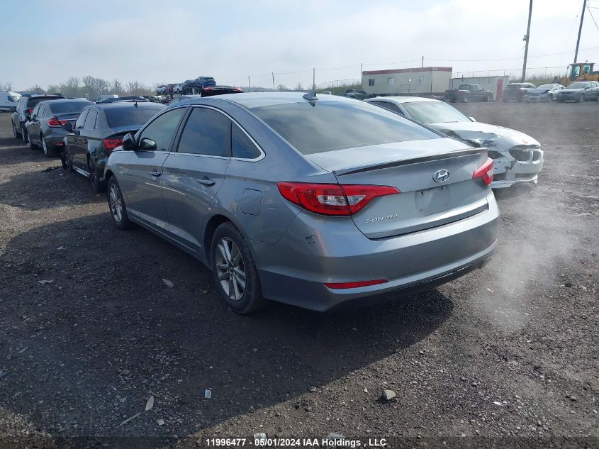 2017 Hyundai Sonata Gl VIN: 5NPE24AF2HH457725 Lot: 11996477