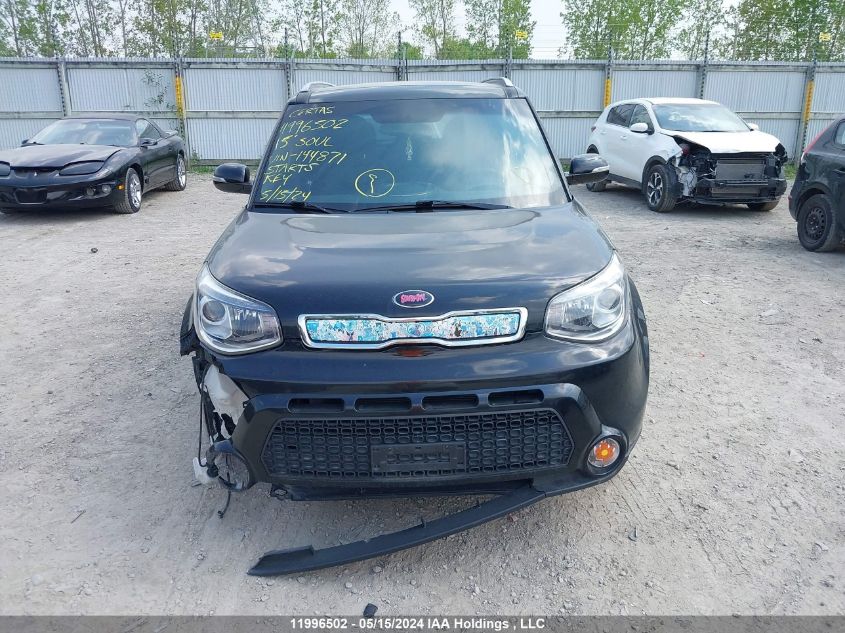 2015 Kia Soul VIN: KNDJX3A50F7144871 Lot: 11996502