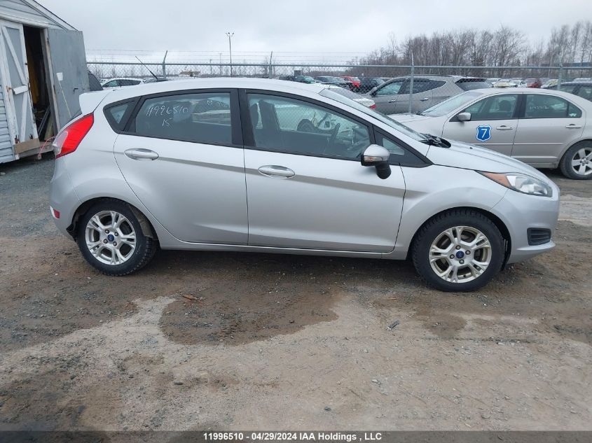 2015 Ford Fiesta Se VIN: 3FADP4EJ7FM124770 Lot: 11996510