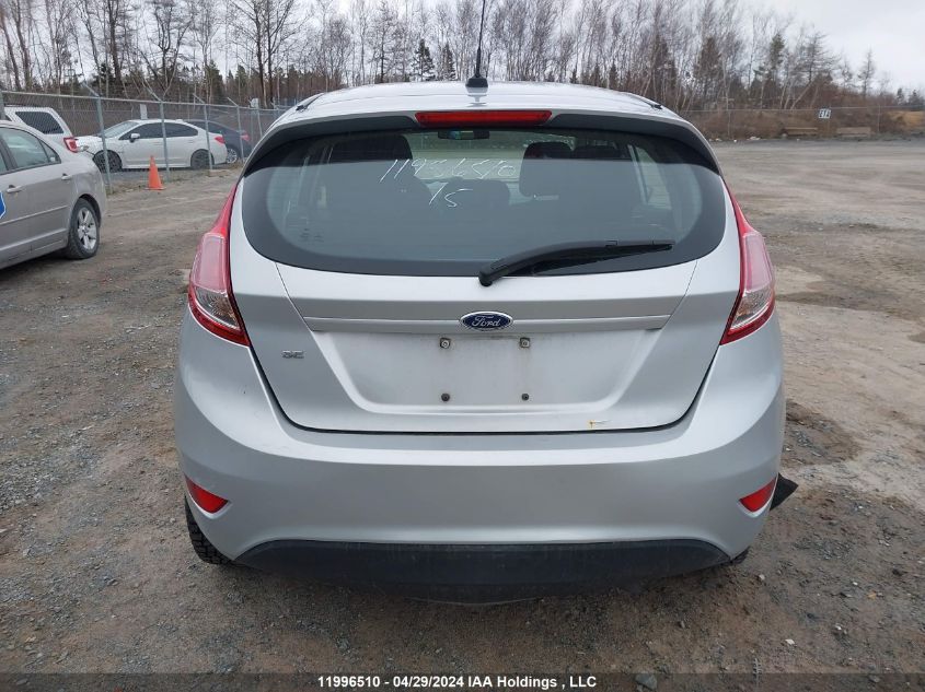 2015 Ford Fiesta Se VIN: 3FADP4EJ7FM124770 Lot: 11996510