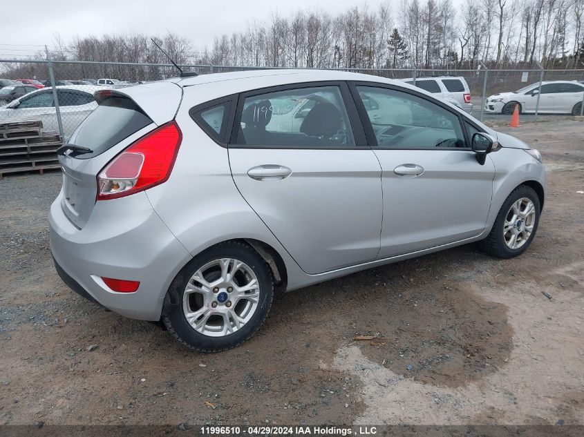 2015 Ford Fiesta Se VIN: 3FADP4EJ7FM124770 Lot: 11996510