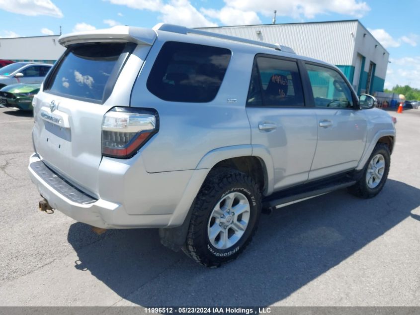 2016 Toyota 4Runner Sr5 VIN: JTEBU5JR1G5369045 Lot: 11996512