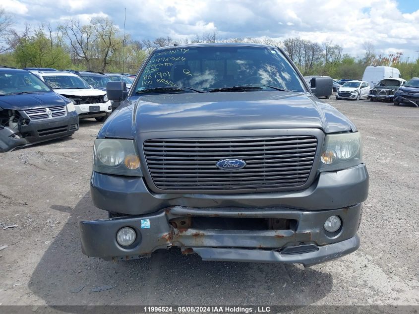 2008 Ford F150 VIN: 1FTPX12V68KB61901 Lot: 11996524