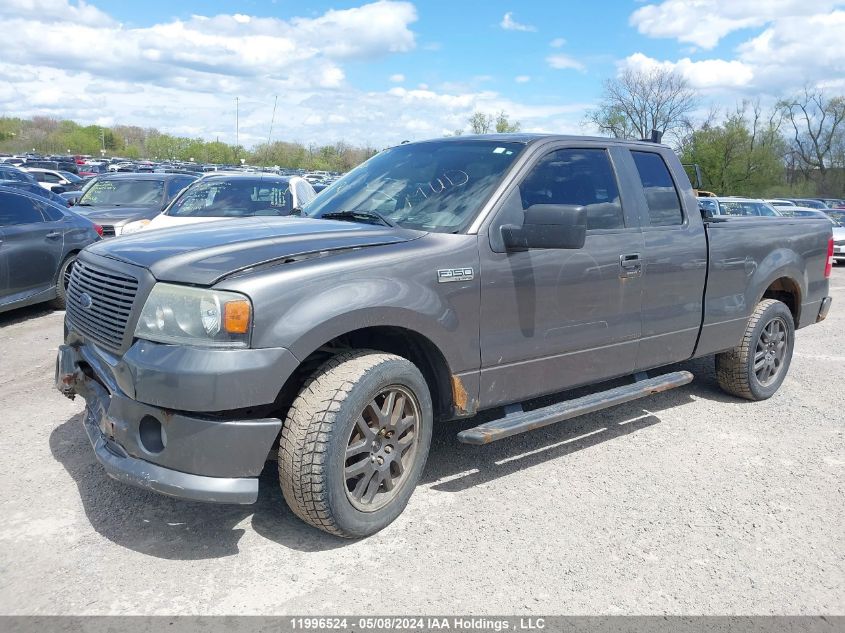 2008 Ford F150 VIN: 1FTPX12V68KB61901 Lot: 11996524