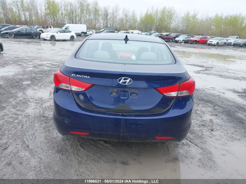 2013 Hyundai Elantra VIN: 5NPDH4AE4DH290117 Lot: 11996531