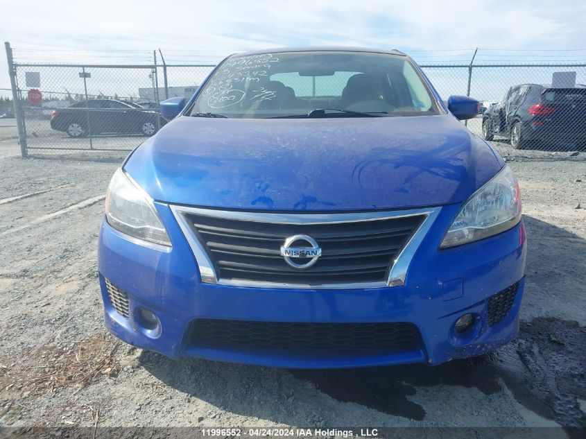 2013 Nissan Sentra VIN: 3N1AB7AP6DL643242 Lot: 11996552