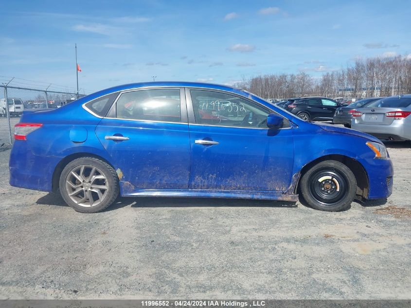 2013 Nissan Sentra VIN: 3N1AB7AP6DL643242 Lot: 11996552