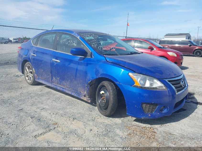 2013 Nissan Sentra VIN: 3N1AB7AP6DL643242 Lot: 11996552