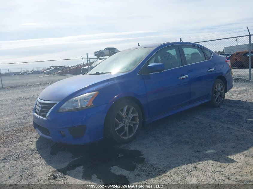 2013 Nissan Sentra VIN: 3N1AB7AP6DL643242 Lot: 11996552