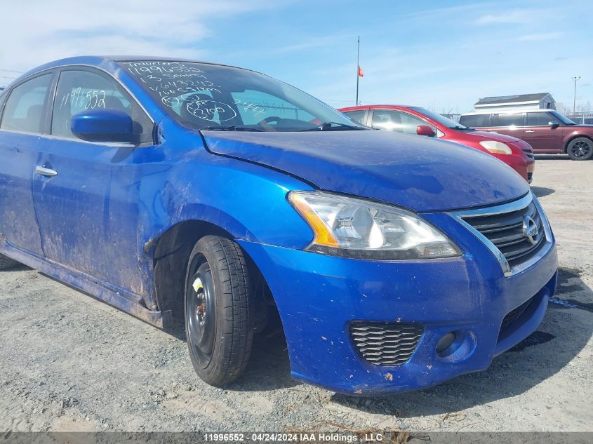 2013 Nissan Sentra VIN: 3N1AB7AP6DL643242 Lot: 11996552