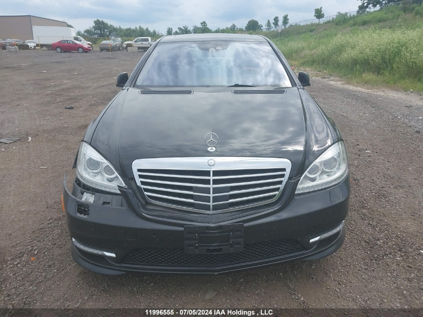 2012 Mercedes-Benz S-Class VIN: WDDNF9EB9CA442248 Lot: 11996555