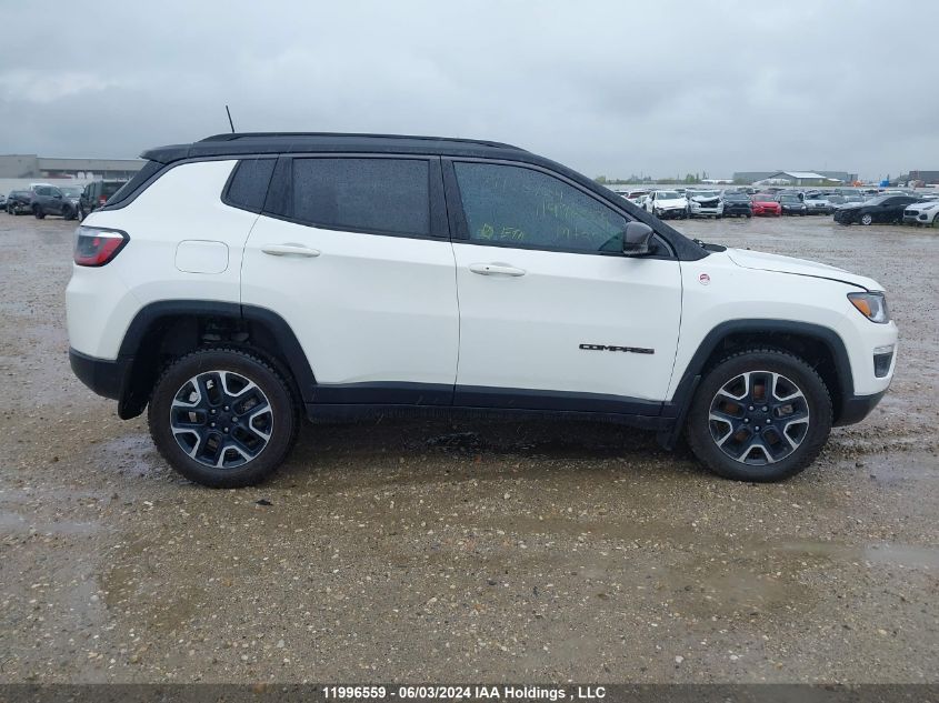 2019 Jeep Compass Trailhawk VIN: 3C4NJDDB5KT817394 Lot: 11996559