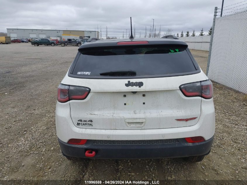 2019 Jeep Compass Trailhawk VIN: 3C4NJDDB5KT817394 Lot: 11996559