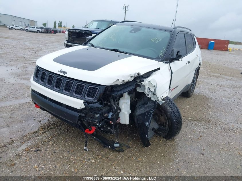 2019 Jeep Compass Trailhawk VIN: 3C4NJDDB5KT817394 Lot: 11996559