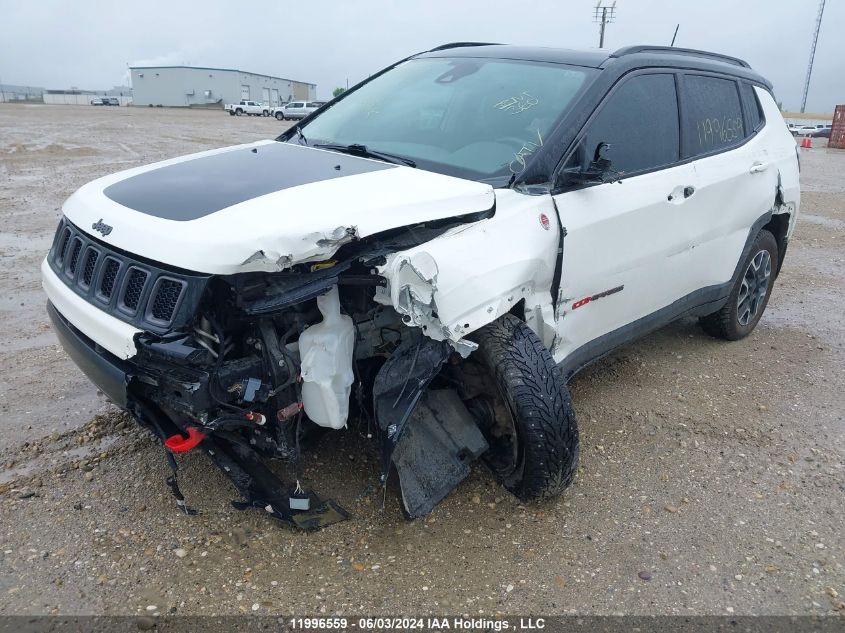 2019 Jeep Compass Trailhawk VIN: 3C4NJDDB5KT817394 Lot: 11996559