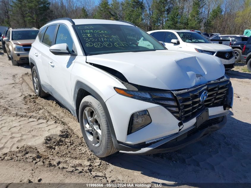 2022 Hyundai Tucson Sel VIN: KM8JB3AE3NU060375 Lot: 11996566