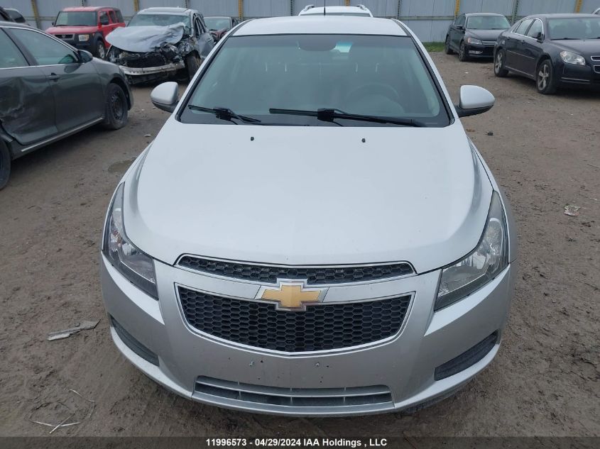 2012 Chevrolet Cruze Lt VIN: 1G1PF5SC5C7343697 Lot: 11996573