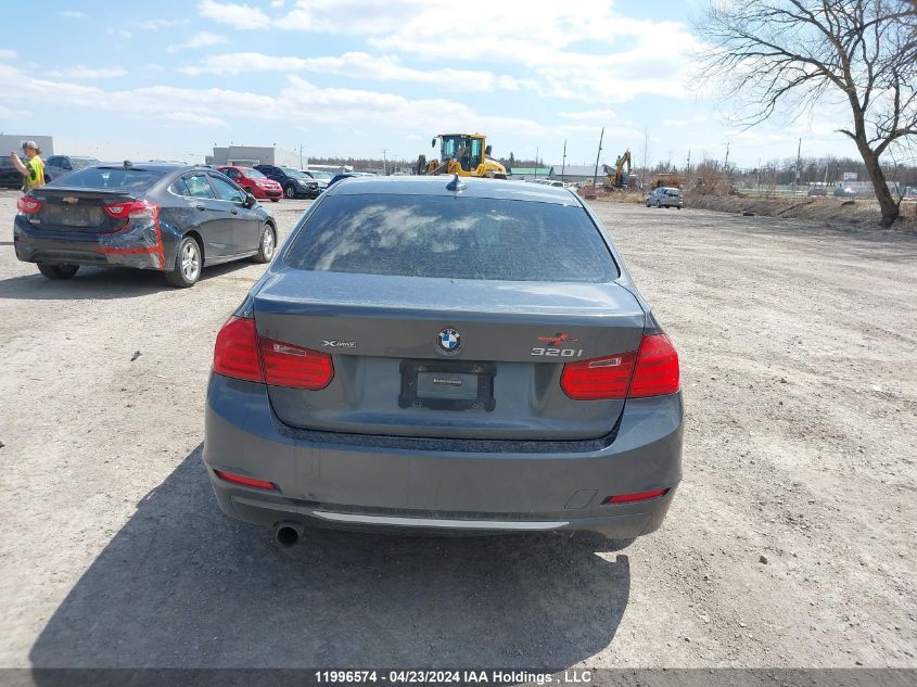 2014 BMW 320 I xDrive VIN: WBA3C3G5XENS69301 Lot: 11996574
