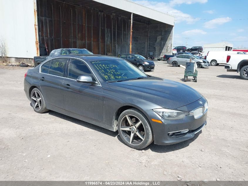 2014 BMW 320 I xDrive VIN: WBA3C3G5XENS69301 Lot: 11996574