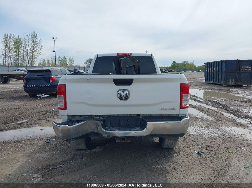 2019 Dodge Ram 2500 VIN: 3C6UR5CLXKG690789 Lot: 11996589