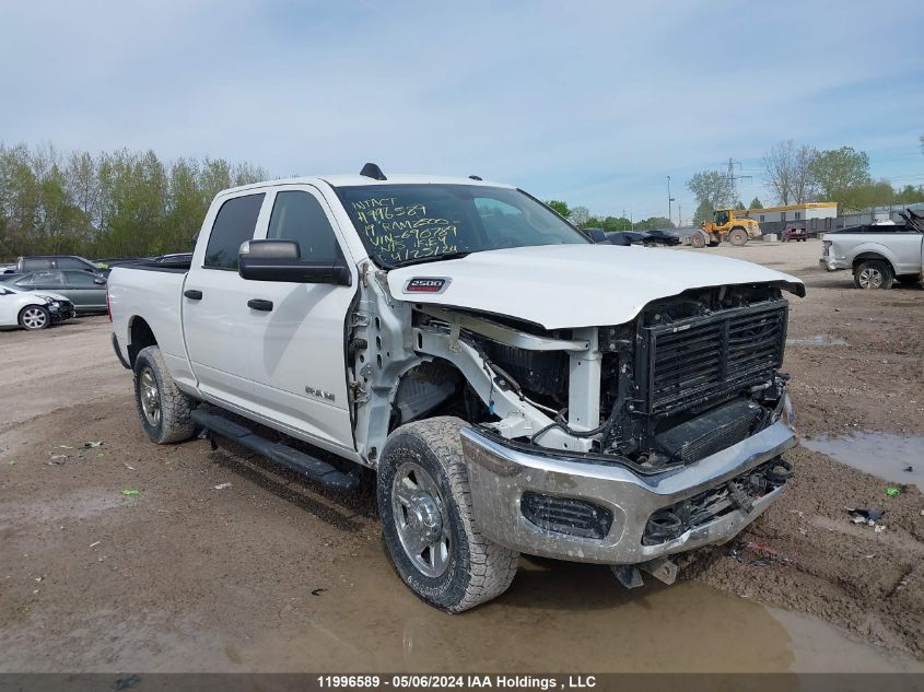 2019 Dodge Ram 2500 VIN: 3C6UR5CLXKG690789 Lot: 11996589