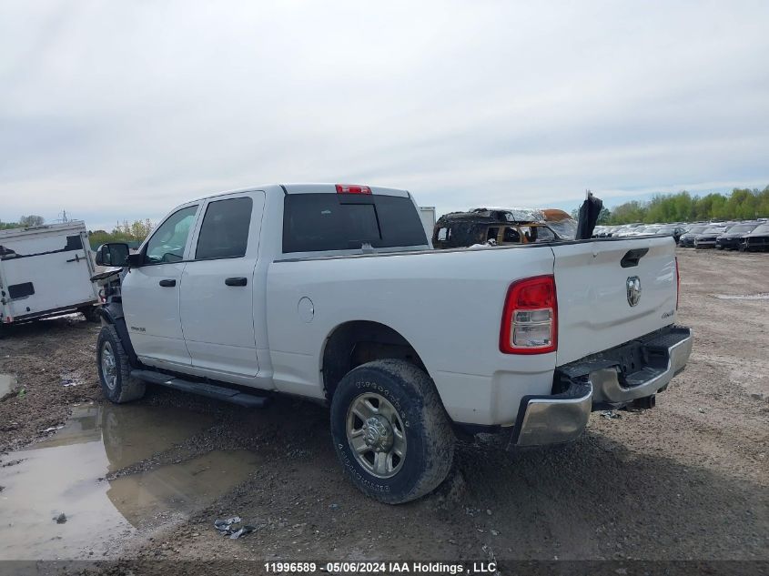 2019 Dodge Ram 2500 VIN: 3C6UR5CLXKG690789 Lot: 11996589