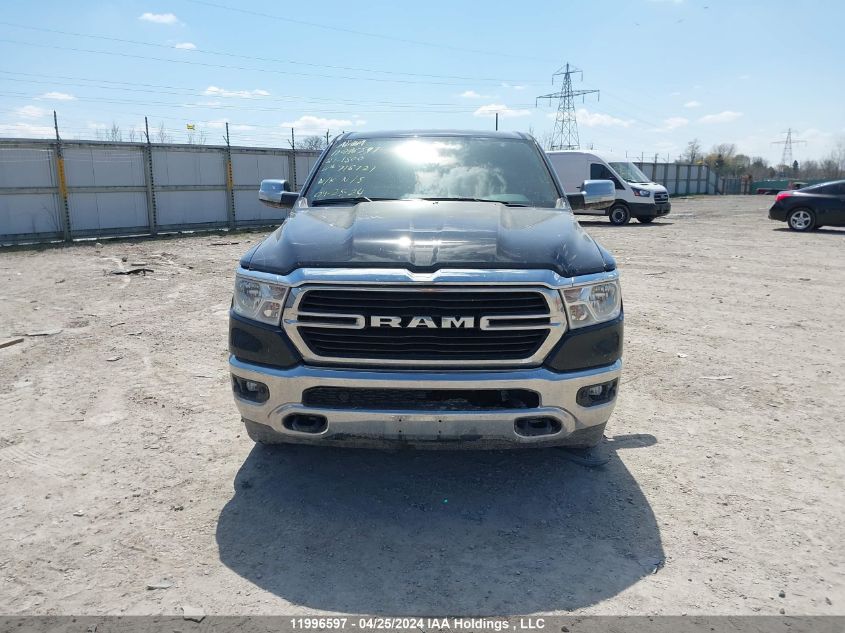 2021 Ram 1500 Big Horn VIN: 1C6SRFMT0MN718721 Lot: 11996597