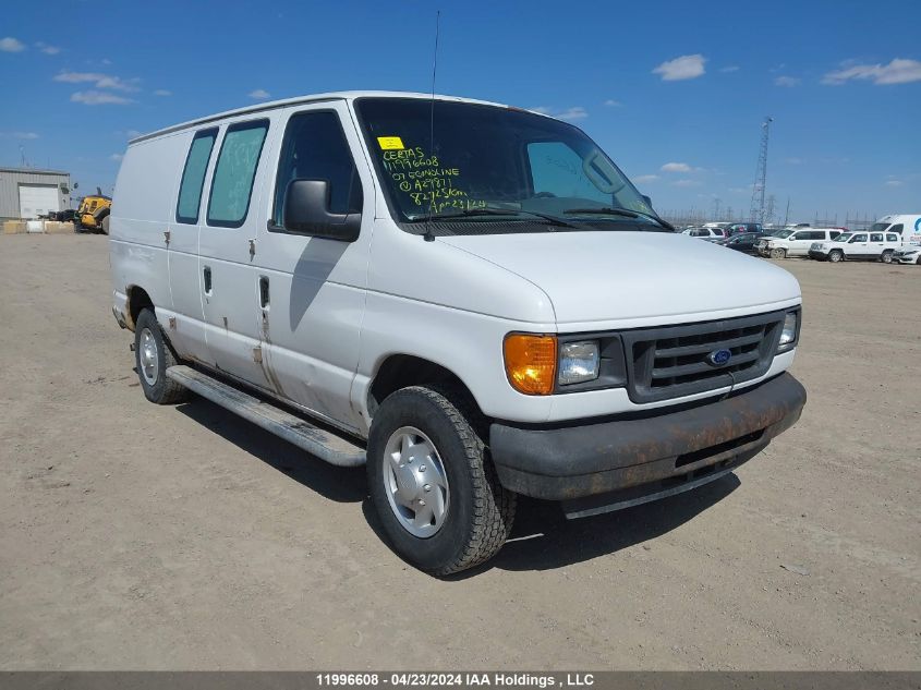 2007 Ford Econoline E250 Van VIN: 1FTNE24W57DA29871 Lot: 11996608